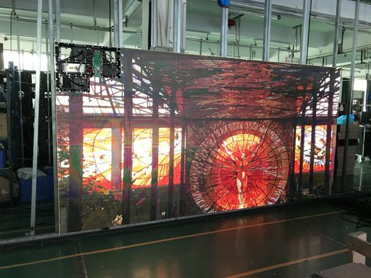 Alum Die-case Wall Mounting Heavy Duty 8 KG Indoor LED Video Screen Durable Low Power Consumption Shenzhen Factory