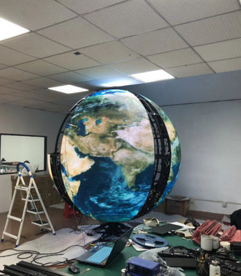 IP33 Waterproof LED Sphere Display 1/16 Scan 0.8m 1m 1.2m Ball Diameter