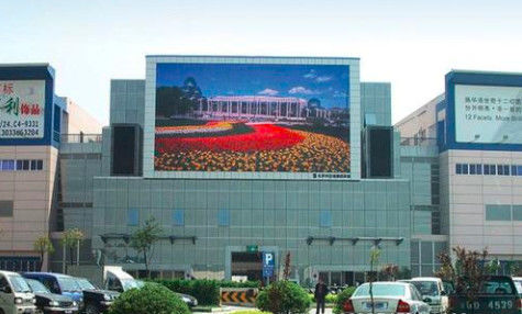 External Station Advertising HD LED Video Wall 15625 Dots/M2 Pixel Density Shenzhen Factory