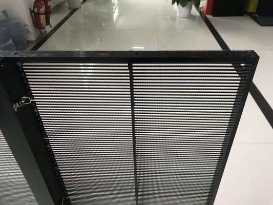 1m*1m SMD 1920 Transparent LED Video Screen IP33 Show Outdoor LED Video Wall Shenzhen Factory