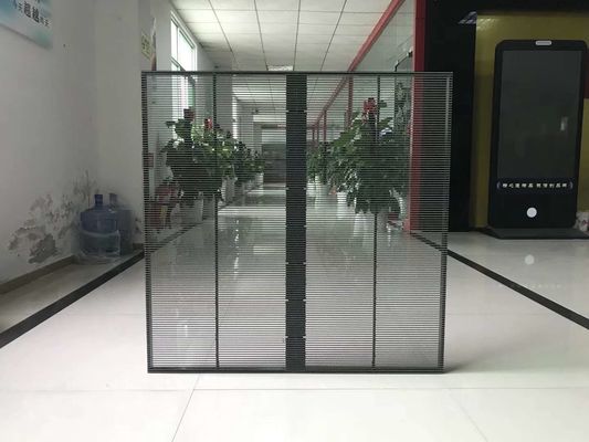 1m*1m SMD 1920 Transparent LED Video Screen IP33 Show Outdoor LED Video Wall Shenzhen Factory